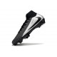 Nike Zoom Mercurial Superfly 10 Elite FG Negro Plateada
