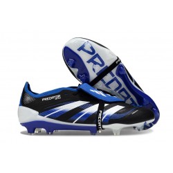 adidas 2025 Predator Elite FT FG Negro Azul Lúcido Blanco
