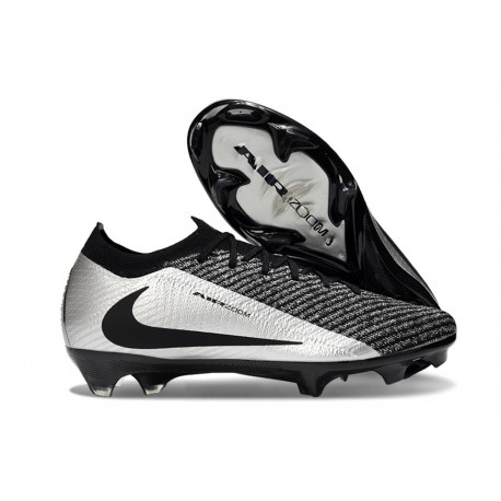 Nike Air Zoom Mercurial Vapor 16 Elite FG Negro Plateada