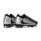 Nike Air Zoom Mercurial Vapor 16 Elite FG Negro Plateada