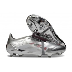 adidas Predator Elite Fold-over Tongue 25 FG Plateado