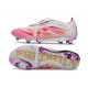adidas Predator Elite Fold-over Tongue 25 FG Rosa Blanco Dorado