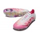 BOTINES DE FUTBOL adidas Predator Elite FG Rosa Blanco