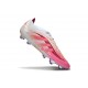 BOTINES DE FUTBOL adidas Predator Elite FG Rosa Blanco