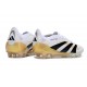 BOTINES DE FUTBOL adidas Predator Elite FG Blanco Negro Dorado