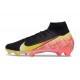 Nike Air Zoom Mercurial Superfly X Elite FG Negro Amarillo Rojo