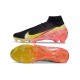 Nike Air Zoom Mercurial Superfly X Elite FG Negro Amarillo Rojo