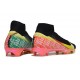 Nike Air Zoom Mercurial Superfly X Elite FG Negro Amarillo Rojo