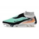 Botas de fútbol altas Nike Phantom 6 Elite FG Turquesa Cromo Negro