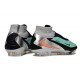 Botas de fútbol altas Nike Phantom 6 Elite FG Turquesa Cromo Negro