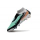 Botas de fútbol altas Nike Phantom 6 Elite FG Turquesa Cromo Negro