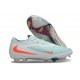 Botas Nike Phantom 6 Elite Low FG Blanco Verde Naranja