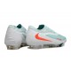 Botas Nike Phantom 6 Elite Low FG Blanco Verde Naranja