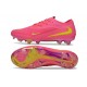Botas Nike Phantom 6 Elite Low FG Rosa Amarillo