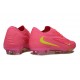 Botas Nike Phantom 6 Elite Low FG Rosa Amarillo