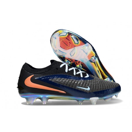 Botas Nike Phantom 6 Elite Low FG Negro Naranja