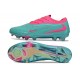 Botas Nike Phantom 6 Elite Low FG Azul Rosa
