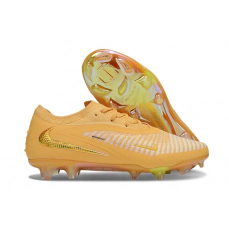 Botas Nike Phantom 6 Elite Low FG Amarillo Dorado
