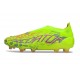 adidas Predator Elite Laceless FG Limón Lúcido Rosa Lúcido Azul Fusion