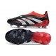 Bota adidas Predator Elite Laceless FG X MOMENTS Negro Blanco Rojo
