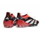 Bota adidas Predator Elite Laceless FG X MOMENTS Negro Blanco Rojo