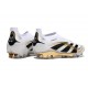 Bota adidas Predator Elite Laceless FG Ftwr Blanco Dorado Met