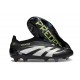 Bota adidas Predator Elite Laceless FG Negro Blanco