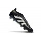 Bota adidas Predator Elite Laceless FG Negro Blanco