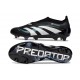 Bota adidas Predator Elite Laceless FG Negro Blanco Azul
