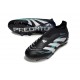 Bota adidas Predator Elite Laceless FG Negro Blanco Azul