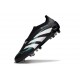 Bota adidas Predator Elite Laceless FG Negro Blanco Azul