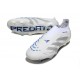Bota adidas Predator Elite Laceless FG Blanco Gris Azul