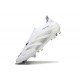 Bota adidas Predator Elite Laceless FG Blanco Gris Azul