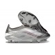 Bota adidas Predator Elite Laceless FG Plateado Gris
