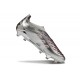 Bota adidas Predator Elite Laceless FG Plateado Gris