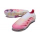 Bota adidas Predator Elite Laceless FG Rosa Blanco