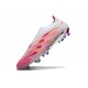 Bota adidas Predator Elite Laceless FG Rosa Blanco
