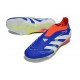 Bota adidas Predator Elite Laceless FG Azul Lúcido Ftwr Blanco Rojo