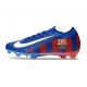 Nike Air Zoom Mercurial Vapor 16 Elite FG Barcelona Azul Blanco Rojo
