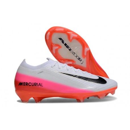 Nike Zoom Mercurial Vapor XVI Elite FG Blanco Negro Rojo