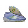 Zapatos adidas F50 Elite Mid FG Violeta Tone Limón Lúcido Morado Rush