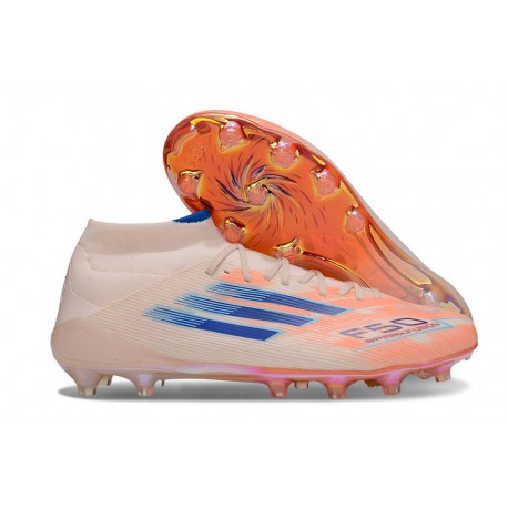 Zapatos adidas F50 Elite Mid FG Naranja Azul