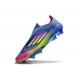 Zapatos Adidas F50+ Sin Cordones FG Azul Fusion Limón Lúcido Rosa Lúcido