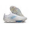 Zapatos Adidas F50+ Sin Cordones FG Blanco Perla Met