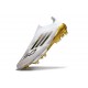 Zapatos Adidas F50+ Sin Cordones FG Blanco Negro Met Dorado