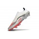 Zapatos Adidas F50+ Sin Cordones FG X MESSI Ftwr Blanco Rojo Lúcido Plateado Met.