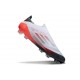 adidas F50 Elite Sin Cordones FG Blanco Negro Rojo