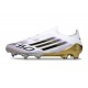 adidas F50 Elite Sin Cordones FG Blanco Negro Met Dorado