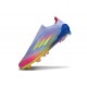 adidas F50 Elite Sin Cordones FG Azul Fusion Limón Lúcido Rosa Lúcido