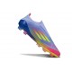 adidas F50 Elite Sin Cordones FG Azul Fusion Limón Lúcido Rosa Lúcido